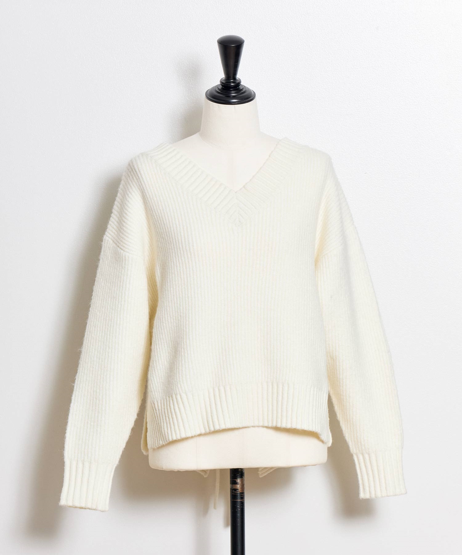 ノエラ Noela リボンレイヤードニット （ピンク） バックリボンゆるニット | ニット | Noela OFFICIAL WEB STORE