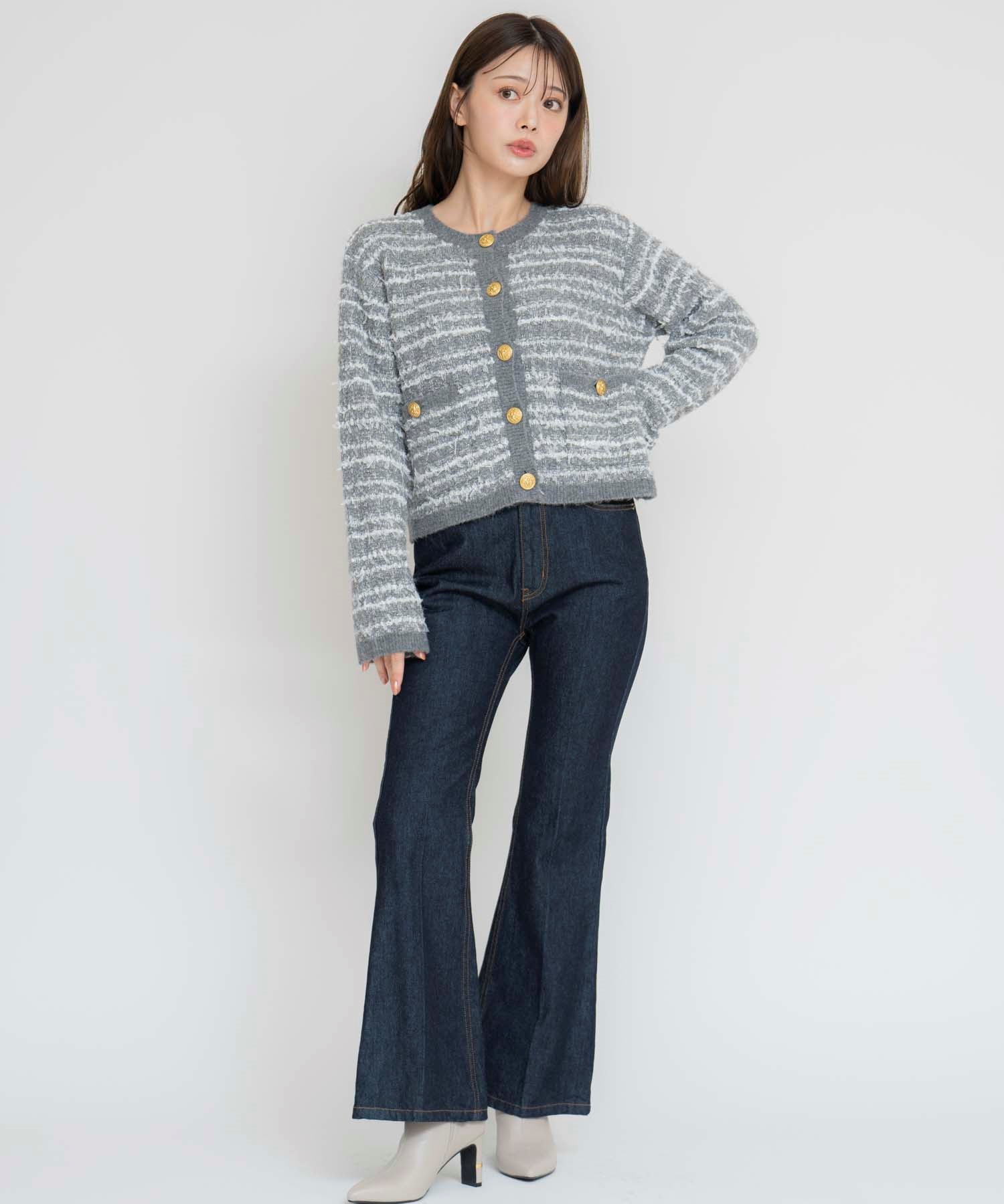 ツイードニットカーデ | カーディガン | Noela OFFICIAL WEB STORE
