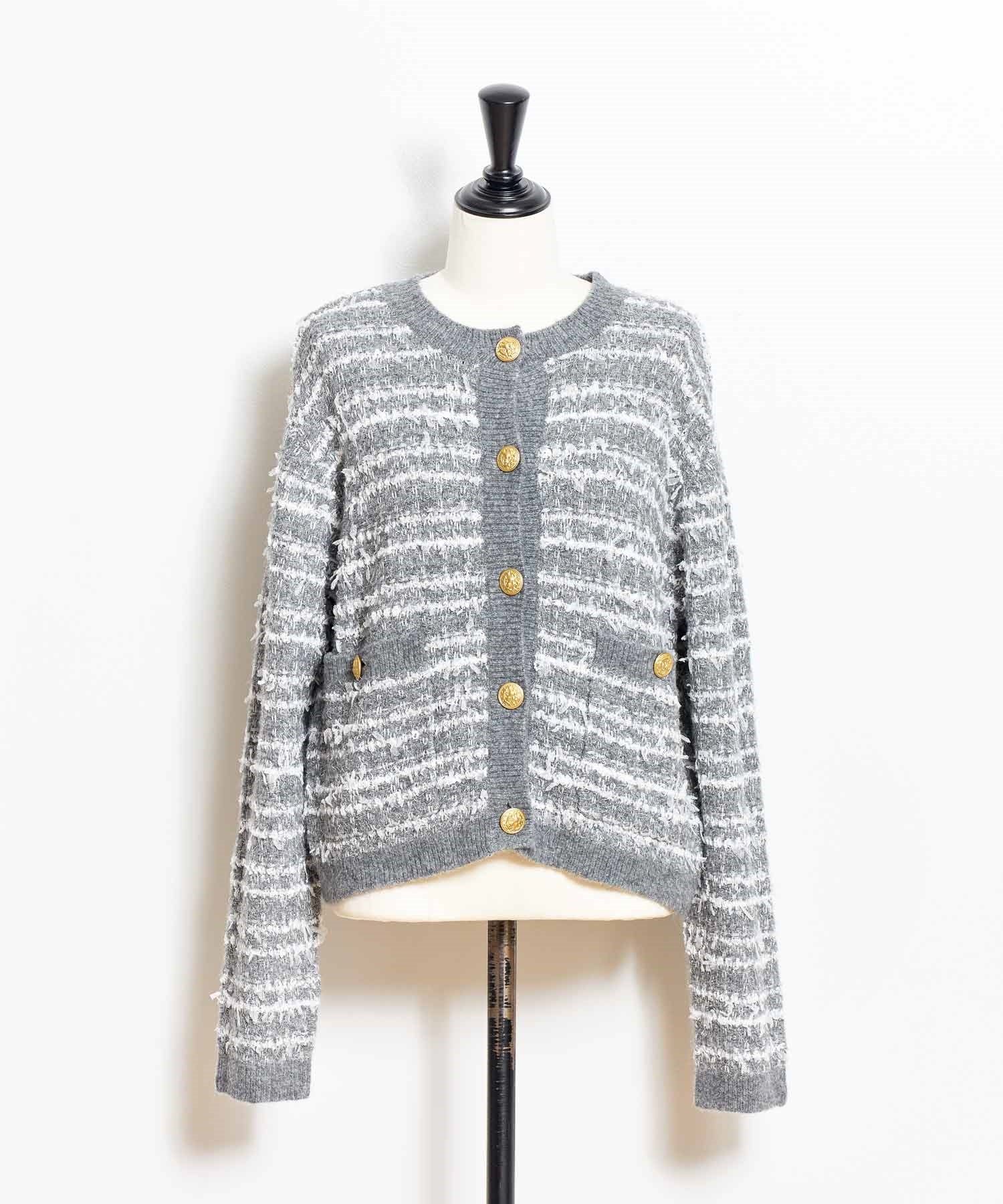 ツイードニットカーデ | カーディガン | Noela OFFICIAL WEB STORE