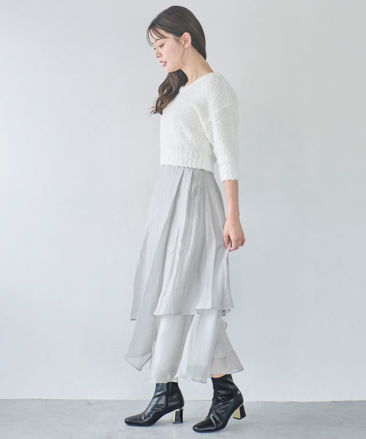 シアーフレアスカート | フレアスカート | Noela OFFICIAL WEB STORE