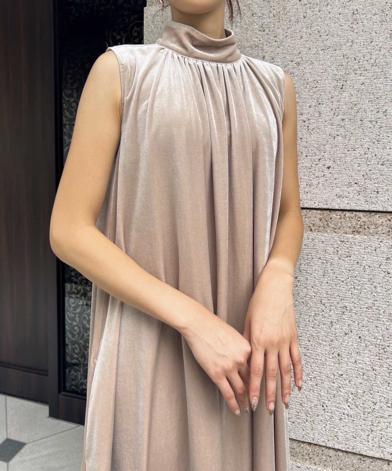 WEB限定】ベロアワンピース | ロングワンピース | Noela WEB限定】ベロアワンピース | ロングワンピース | Noela