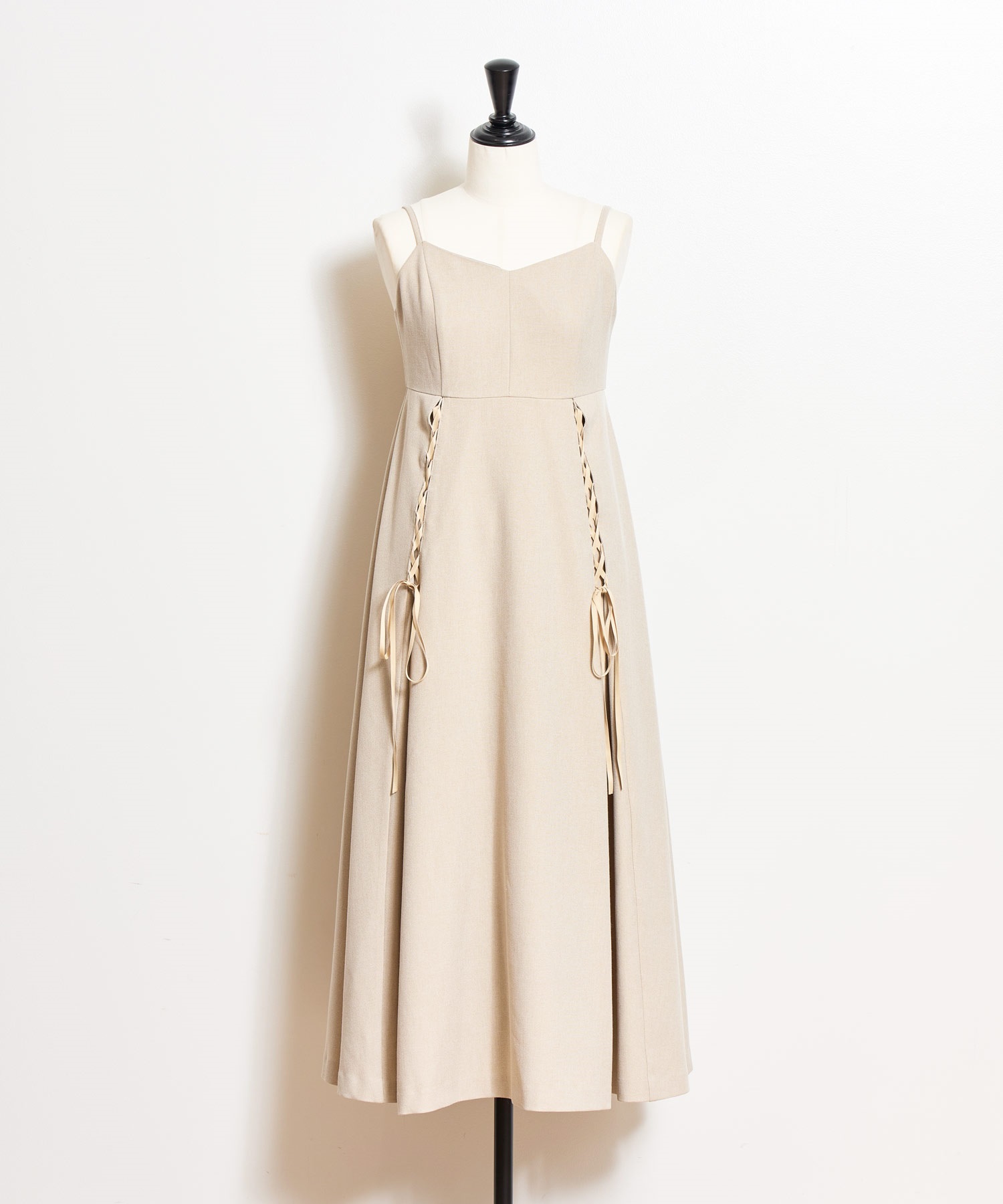 ★ChicLine★ ノエラ カラーラップベルトワンピース 限定Price！SALE サイド ベルト フレアー ワンピース lieulien