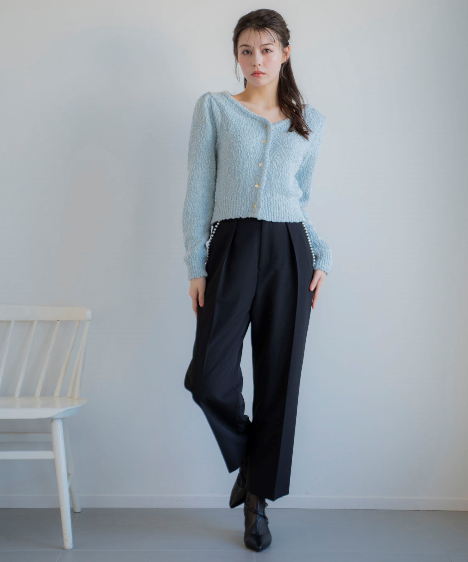 ぽこぽこニットカーデ | ニット | Noela OFFICIAL WEB STORE ぽこぽこニットカーデ | ニット | Noela OFFICIAL WEB STORE