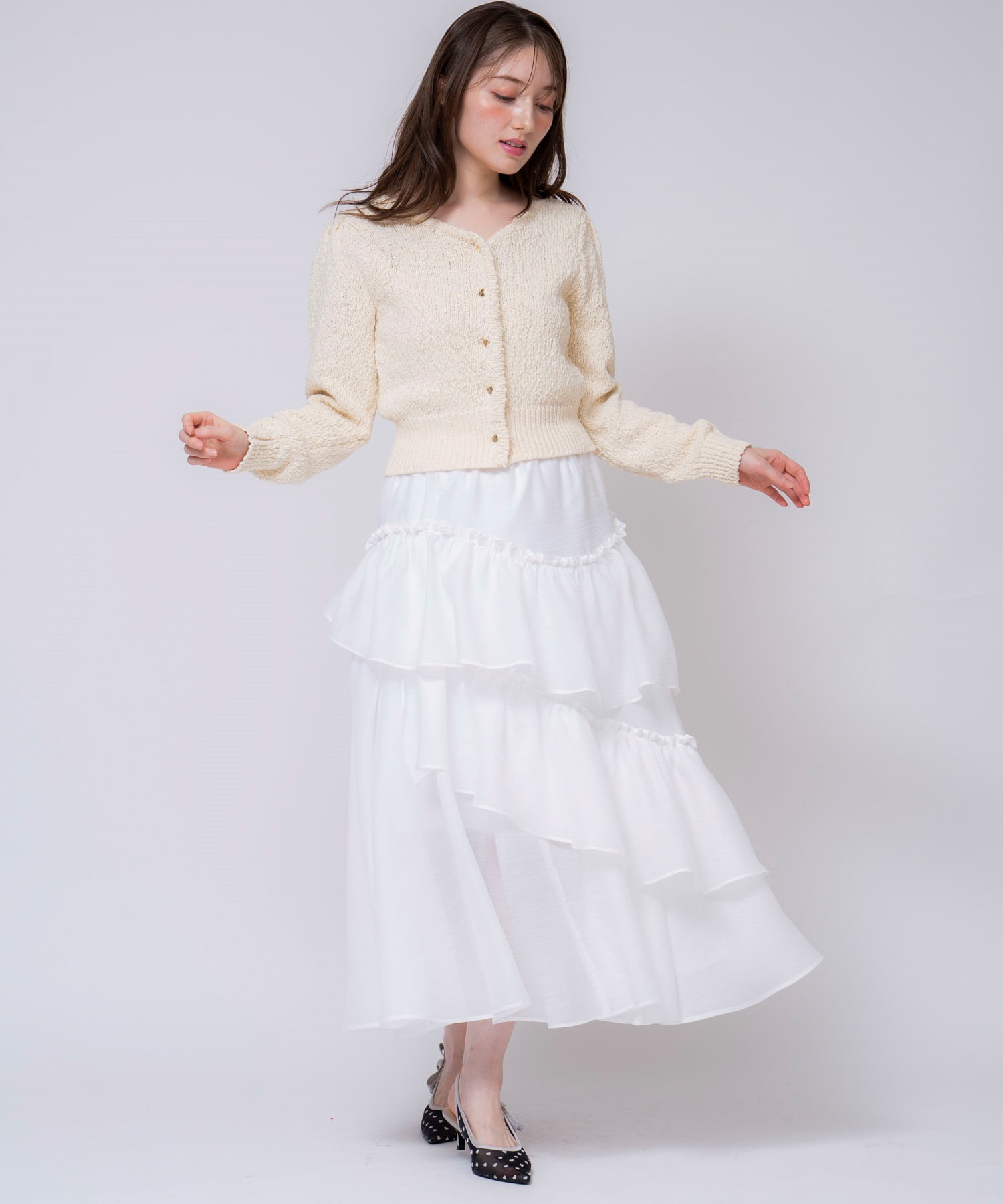 ぽこぽこニットカーデ | ニット | Noela OFFICIAL WEB STORE