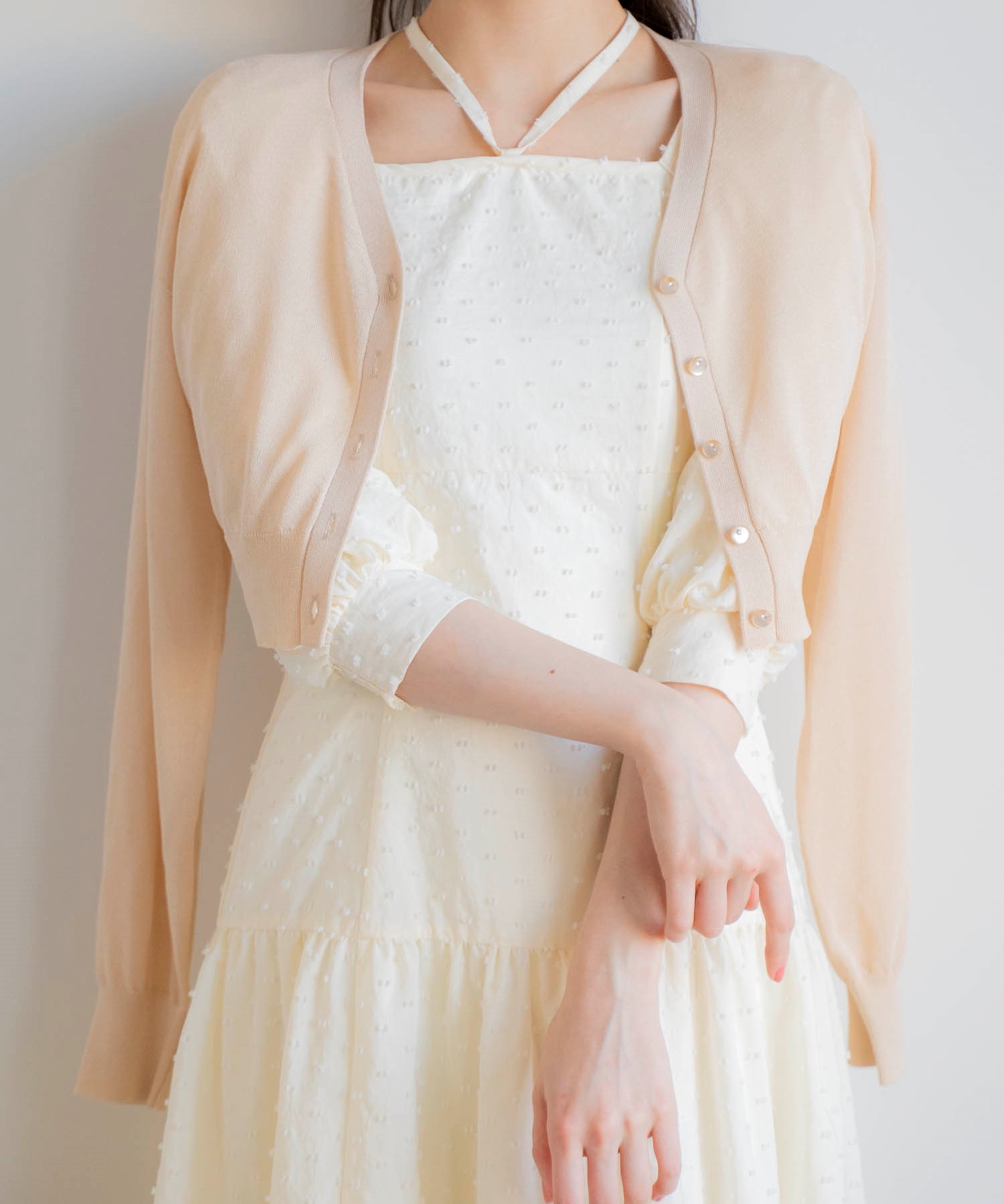 シアーラメカーディガン | カーディガン | Noela OFFICIAL WEB STORE シアーラメカーディガン | カーディガン | Noela OFFICIAL WEB STORE