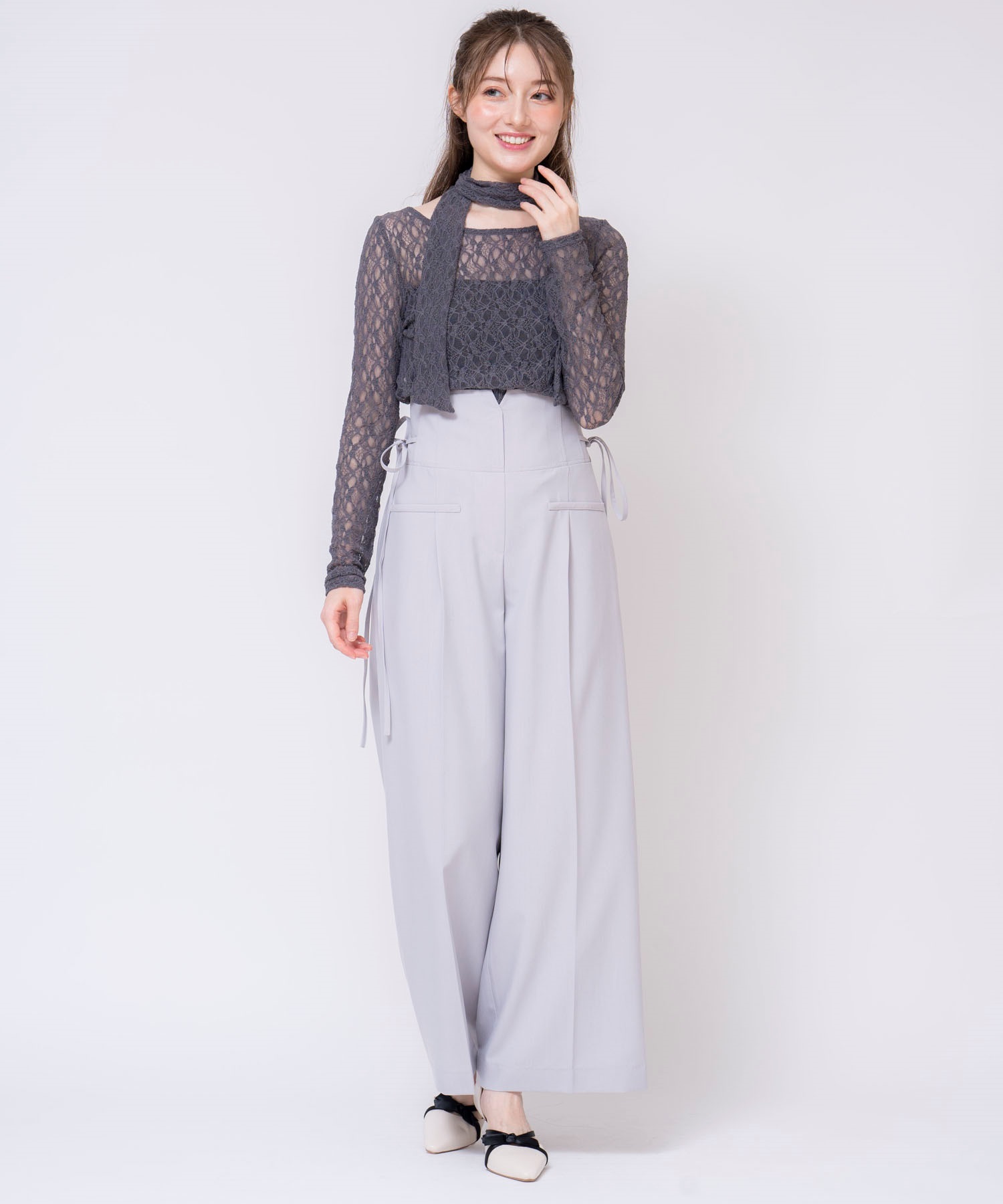 モールレースカットソー | Tシャツ・カットソー | Noela