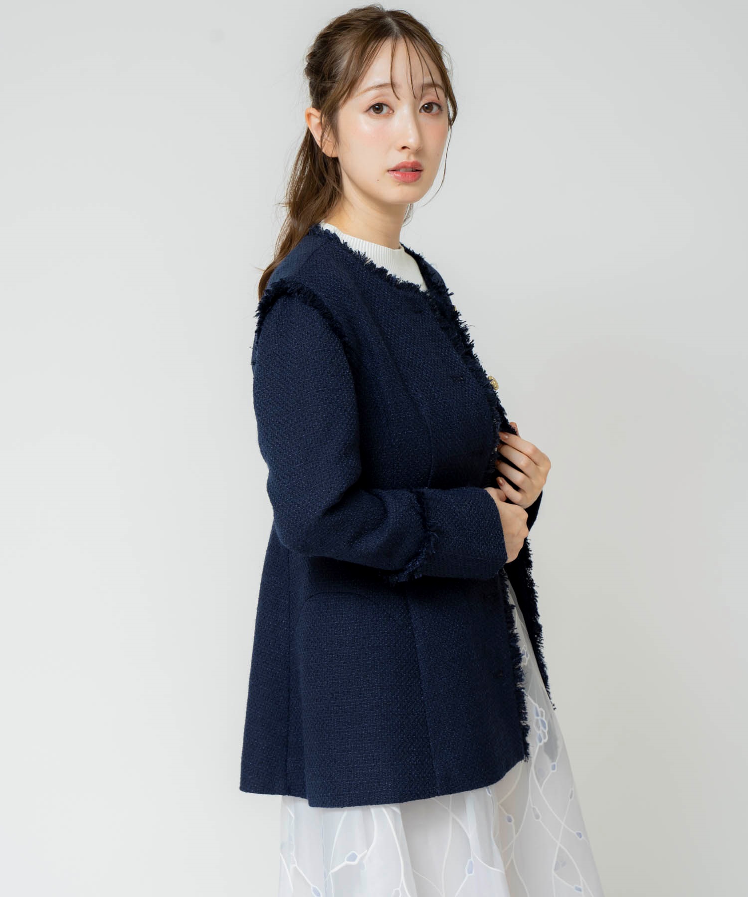 2WAYツイードジャケット | ジャケット | Noela OFFICIAL WEB