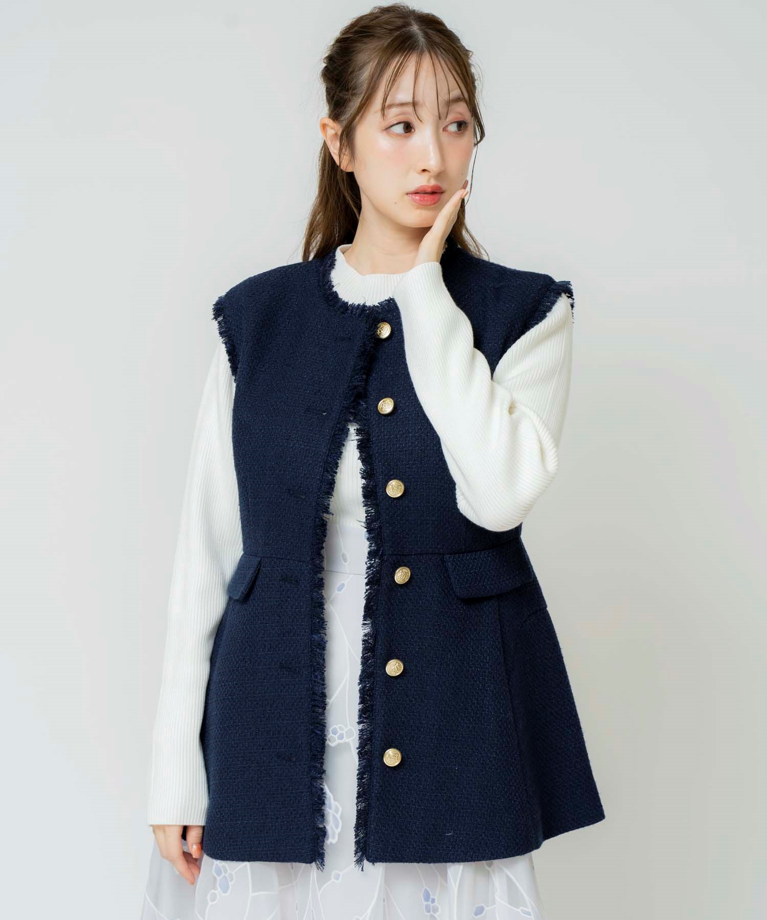 高級品市場 2WAYツイードジャケット | ジャケット | Noela OFFICIAL WEB ジャケット・アウター