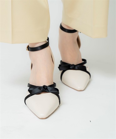 リボンバリエパンプス | パンプス | Noela OFFICIAL WEB STORE