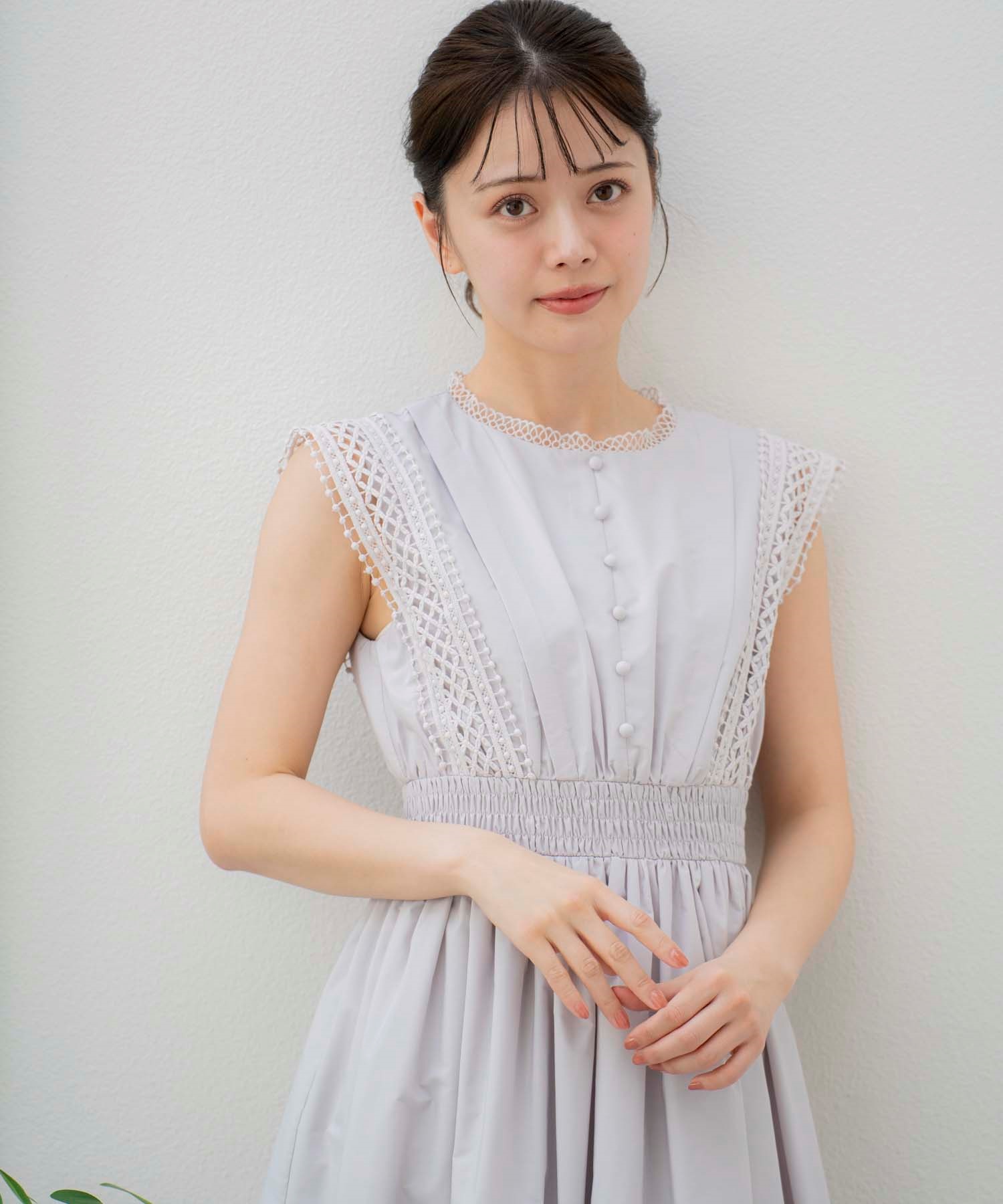 予約】レース刺繍ワンピ | ロングワンピース | Noela OFFICIAL 予約】レース刺繍ワンピ | ロングワンピース | Noela OFFICIAL