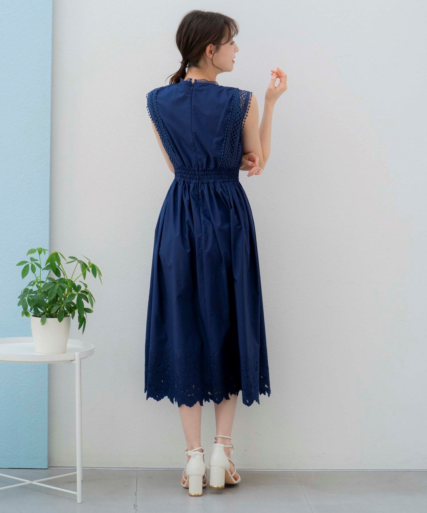 予約】レース刺繍ワンピ | ロングワンピース | Noela OFFICIAL 予約】レース刺繍ワンピ | ロングワンピース | Noela OFFICIAL