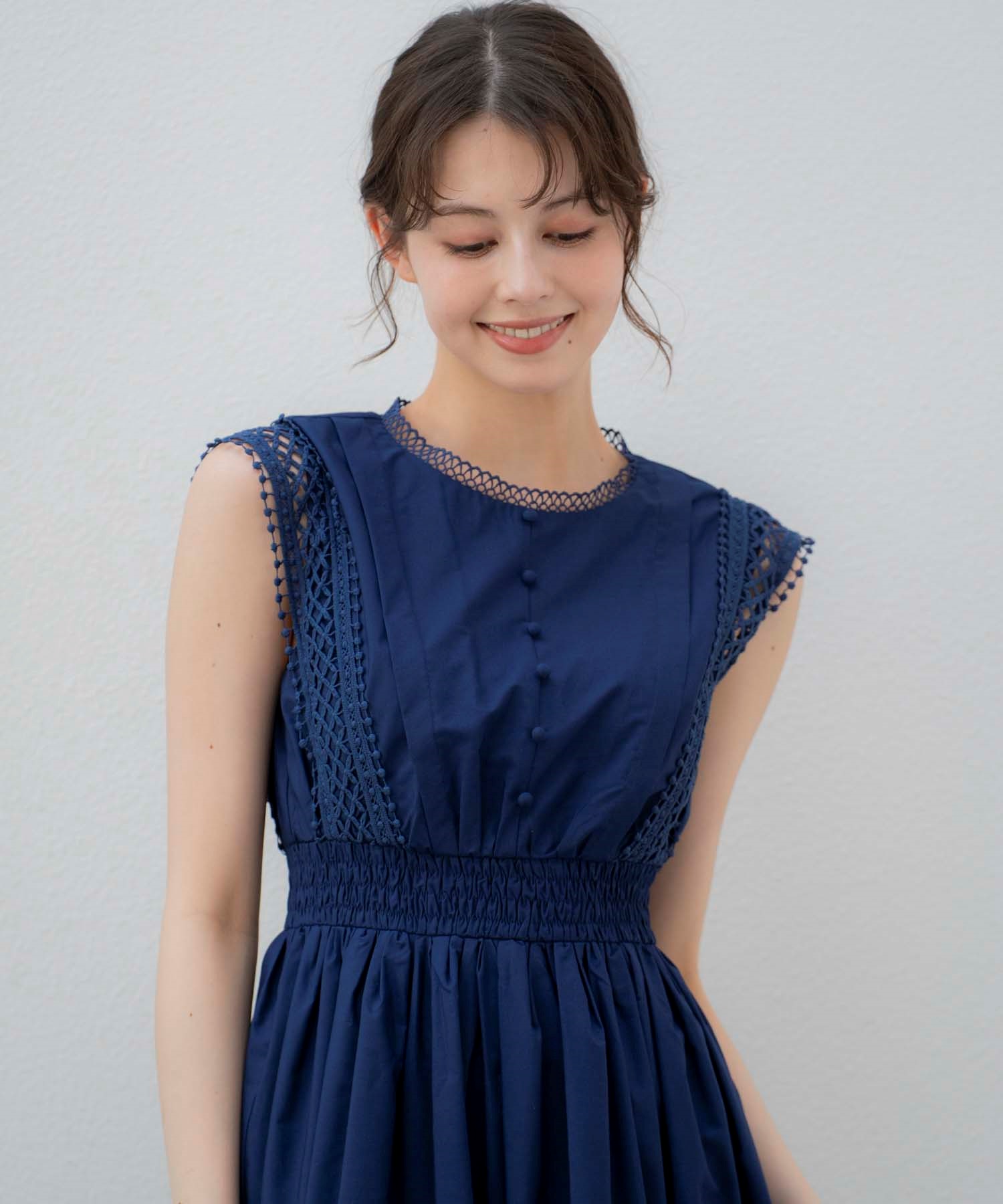 予約】レース刺繍ワンピ | ロングワンピース | Noela OFFICIAL 予約】レース刺繍ワンピ | ロングワンピース | Noela OFFICIAL