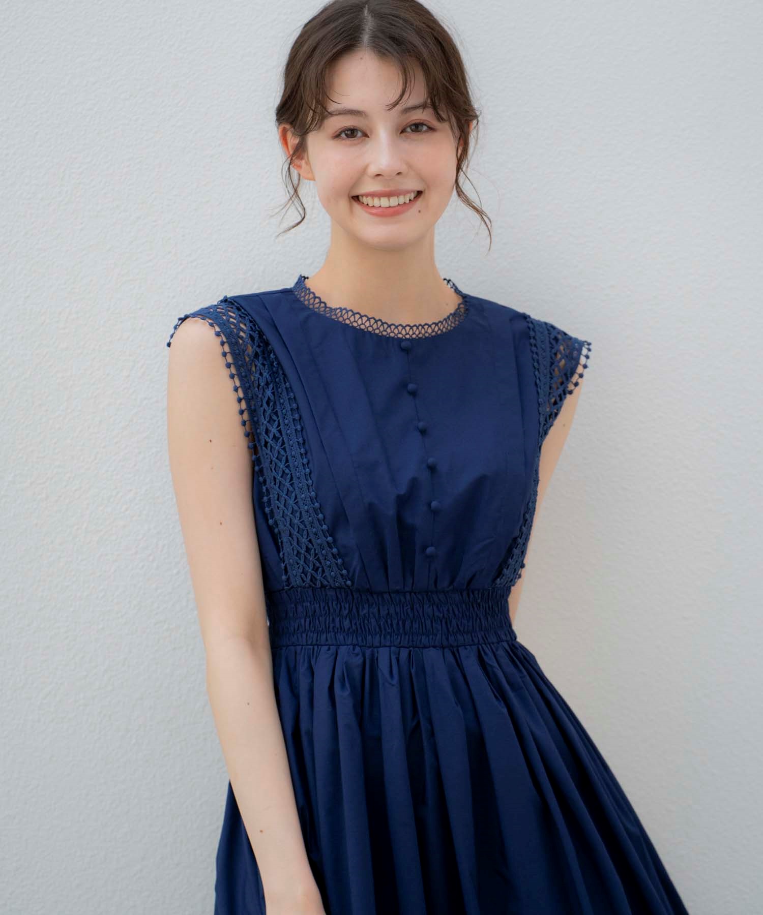 予約】レース刺繍ワンピ | ロングワンピース | Noela OFFICIAL 予約】レース刺繍ワンピ | ロングワンピース | Noela OFFICIAL