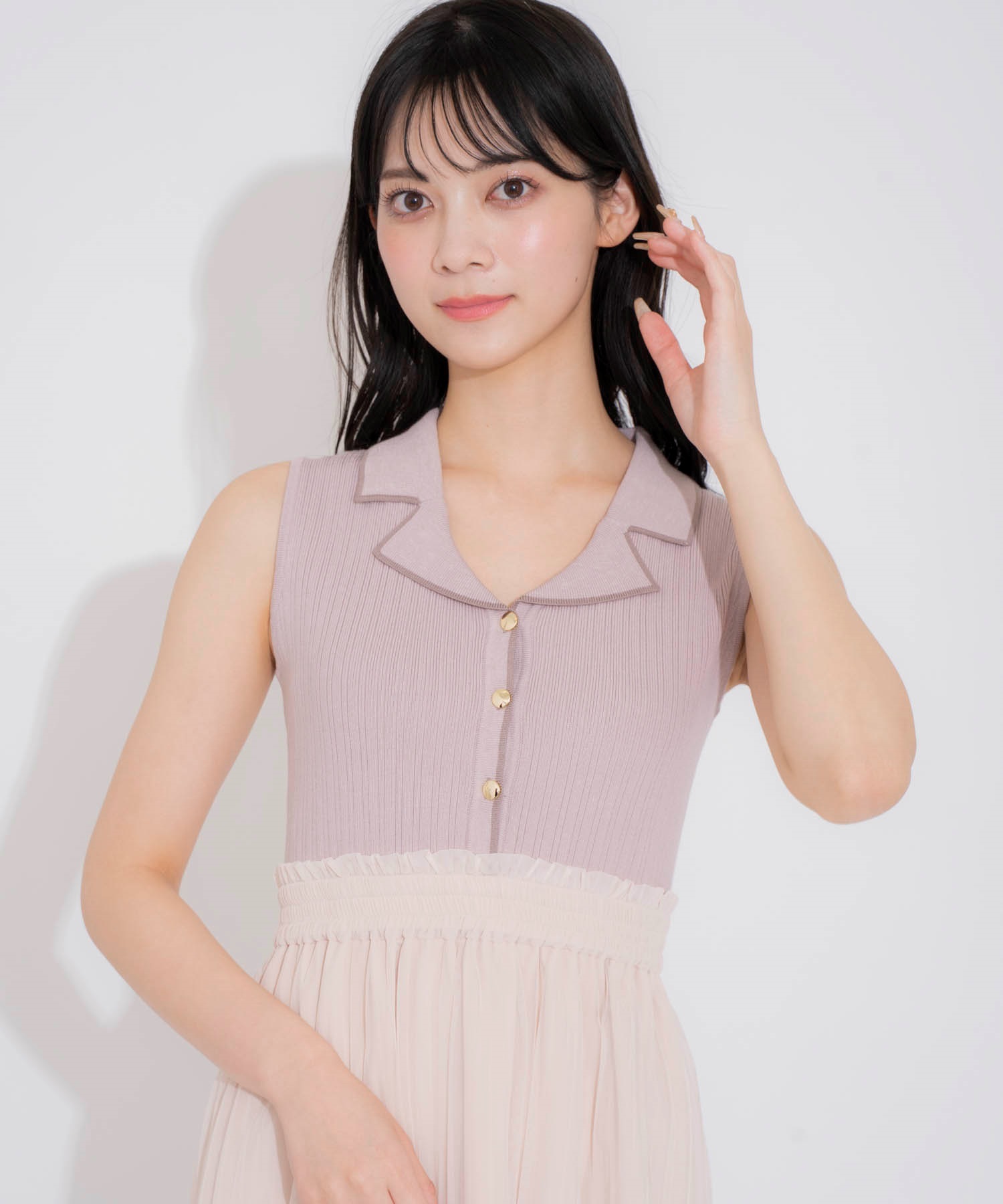 予約】【15周年】【SSサイズあり】ニットチュールドッキング 予約】【15周年】【SSサイズあり】ニットチュールドッキング