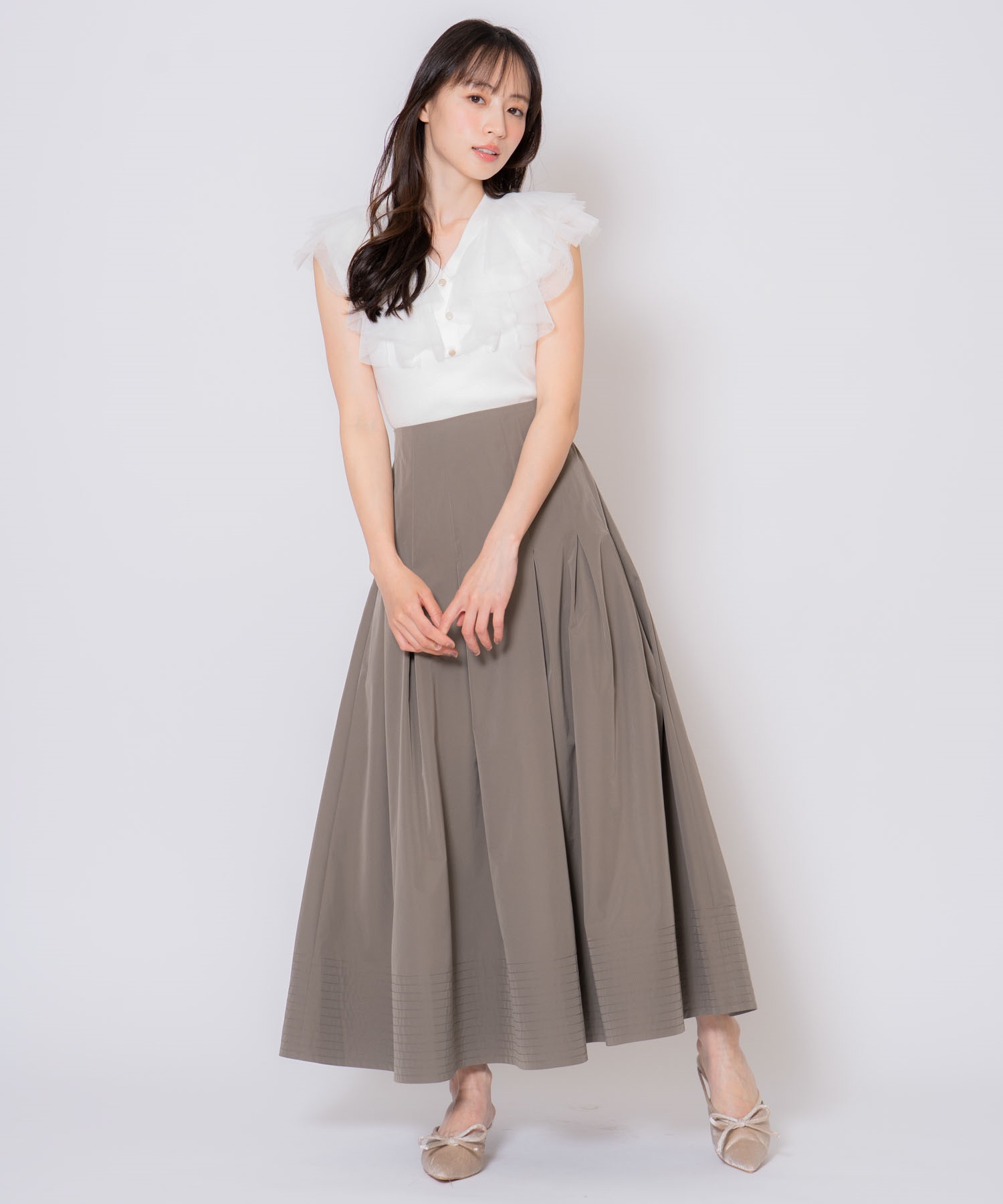 DT MaxMara ★ タフタ フレアスカート 3CARPA 3色 MAXMARA WEEKEND LINE MAX MARA ウィークエンド マックスマーラ