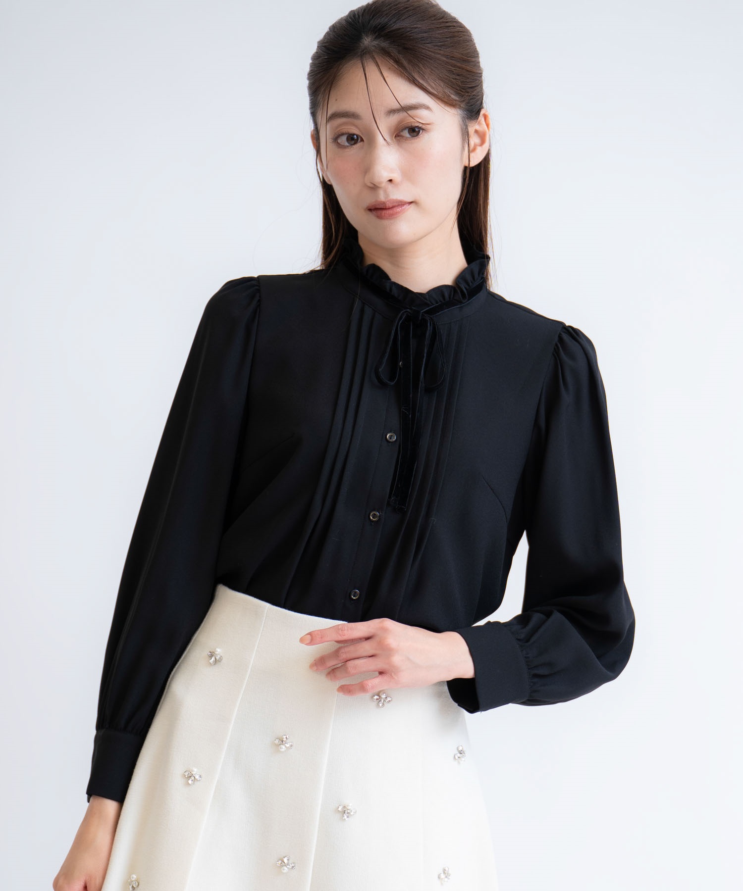 予約】2WAYボウタイブラウス | シャツ・ブラウス | NOELA