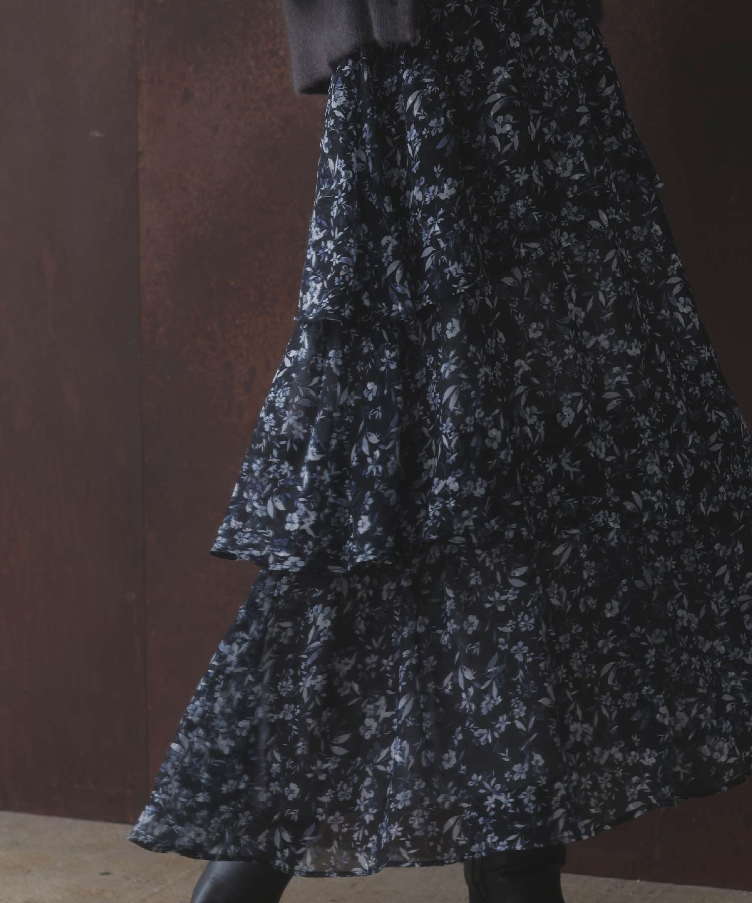 15周年】タイニーフラワードビードットワンピース | ロング