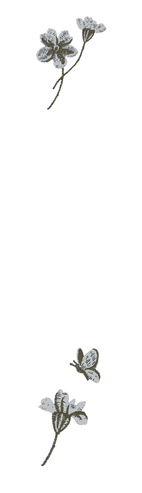 お花のあしらい